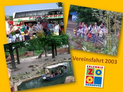Vereinsfahrt 2003 - Zoo Hannover