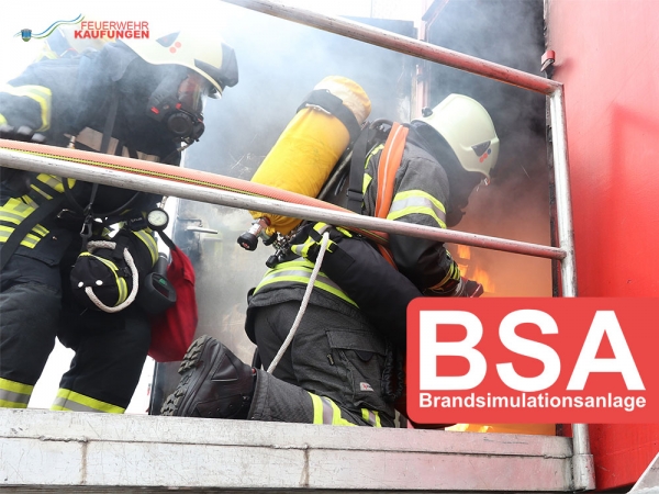 …Feuer im Container… - Übungswochenende