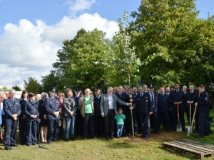Pflanzung der Linde - Baum der Freundschaft- 2.10.2016