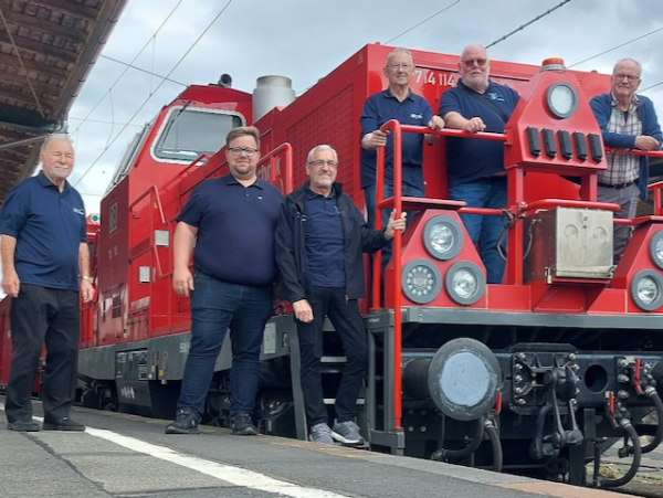 Besichtigung des Rettungszuges am 03.07.2025