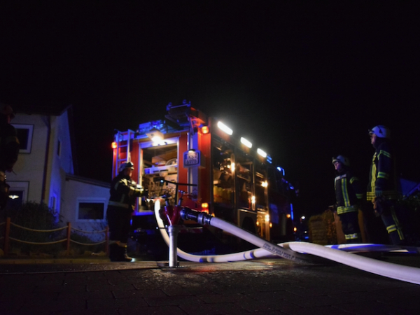 Brand in Gebäude - Einsatzübung am 17.12.24