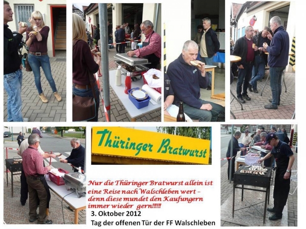 3.10.2012 Tag der offnen Tür der Feuerwehr Walschleben/Thr.