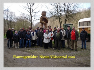 Planwagenfahrt nach Nieste 22.05.2010