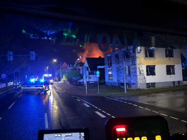 Nr. 91 - Gebäudebrand